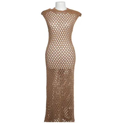 Beach dress (Beige) from Batik Cotton