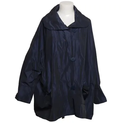 Manteau imperméable (Bleu) de AKH Fashion Polyester
