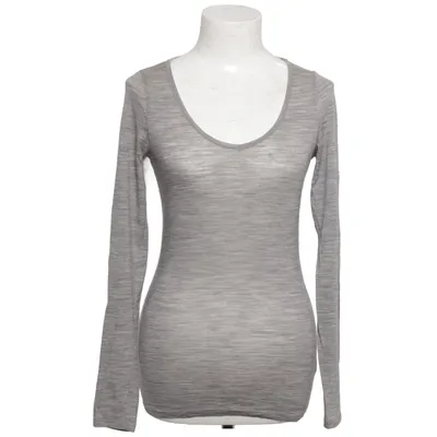 Langarmshirt (Grau) von Icebreaker Merino Wolle