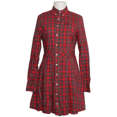 Robe chemise (Rouge, Bleu, Vert) de Fred Perry Sportswear Coton