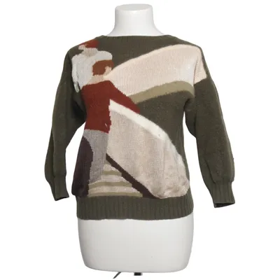 Sweater (Green, Beige, Brown, White) from Iris von Arnim Angora, Cashmere, Silk, Wool