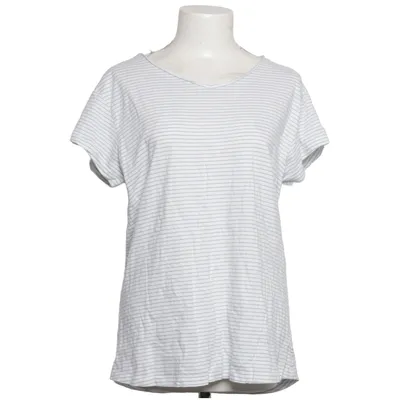 T-shirt (Hvid, Blå) fra Greystone Bomuld