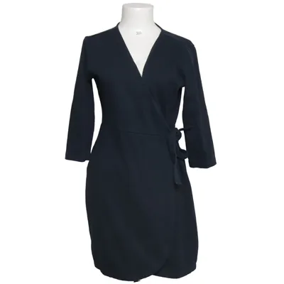 Wrap dress (Blue) from Bien Bleu Cotton, Elastane, Polyester