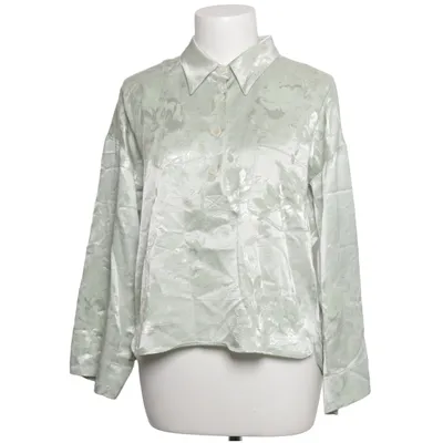 Chemise (Vert, Blanc) de Nathalie Vleeschouwer Acétate, Coton, Polyester