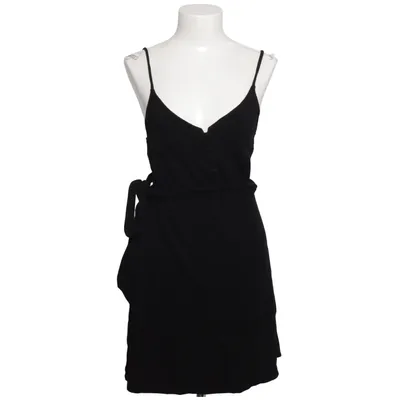 Omlottklänning (Svart) från Mango Basics Elastan, Viskos