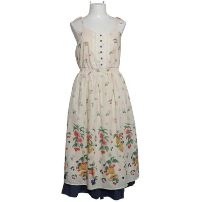 Klänning (Beige, Flerfärgad) från Axes Femme Bomull, Nylon, Polyester