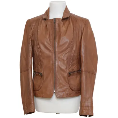 Veste en cuir (Marron) de David Moore Polyester