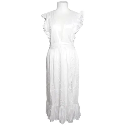 Kleid (Deep V Frill Sleeve Dress) von Linn Ahlborg x NA-KD Viskose