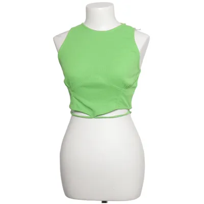 Crop top (Grön) från Bershka Bomull, Elastan, Polyester