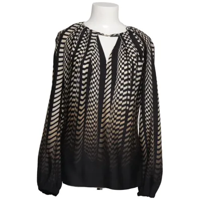 Blouse (Black, Beige) from Blacky Dress Polyester