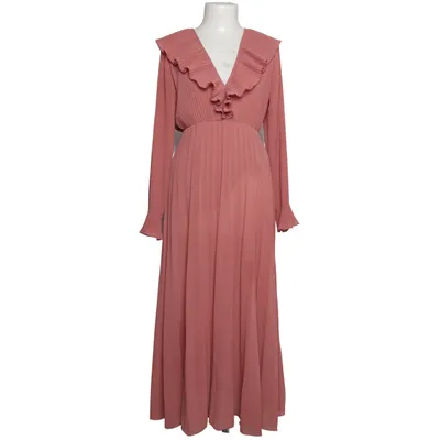 Maxi jurk (Roze) van Senes Elastaan, Polyester, Viscose