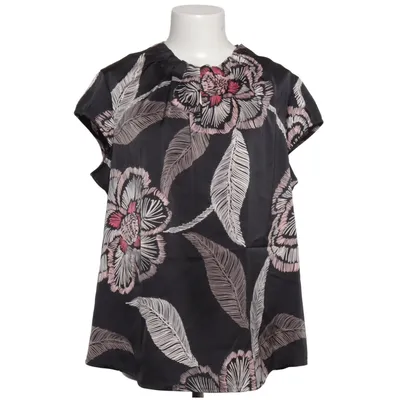 Top (Black, Multicolored) from Comma Elastane, Polyester