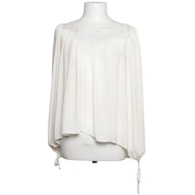 Bluse (Hvid) fra H&M Polyester