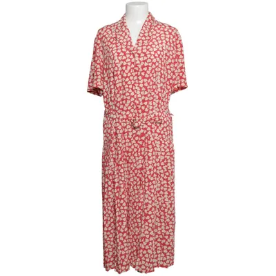 Klänning (Röd, Beige) från Eastex Polyester