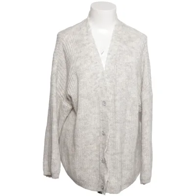 Cardigan (Gray, White) from Luisa Ricci Acrylic, Polyamide, Viscose, Wool