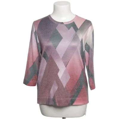 Sweater (Pink, Purple, Gray) from Di-Strick Acrylic, Cotton, Viscose