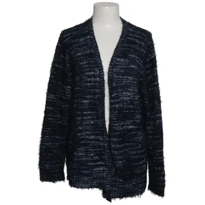 Strickjacke (Blau, Schwarz, Weiß) von Lisa Tossa Acryl, Polyamid