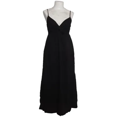 Robe longue (Noir) de DKNY Coton, Viscose