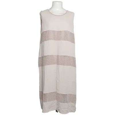 Jurk (Beige) van Qiero Katoen, Viscose