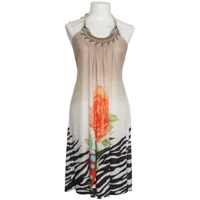 Maxi dress (Beige, Multicolored) from Comeng Elastane, Polyester