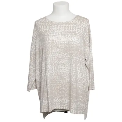 Topp (Beige, Vit) från Ritva Falla Elastan, Viskos