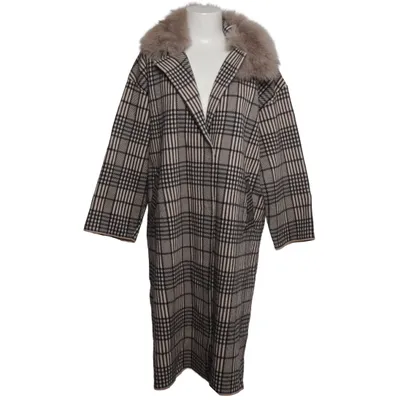 Mantel (Beige, Schwarz) von Beauty Women Elasthan, Polyamid, Viskose