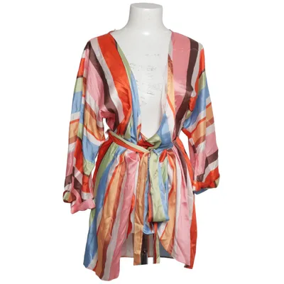 Wrap dress (Pink, Blue, Multicolored) from ASOS Design Polyester