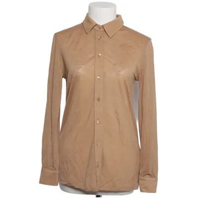 Shirt (Beige) from Massimo Dutti Lyocell, Wool