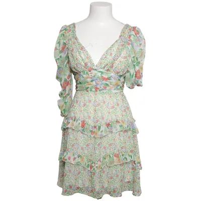 Klänning (Vit, Flerfärgad) från Alma en Pena Polyester