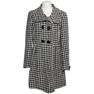 Coat (Black, White) from Concept K Polyester