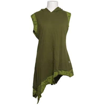 Short sleeve hoodie (Green) from Vishes Cotton
