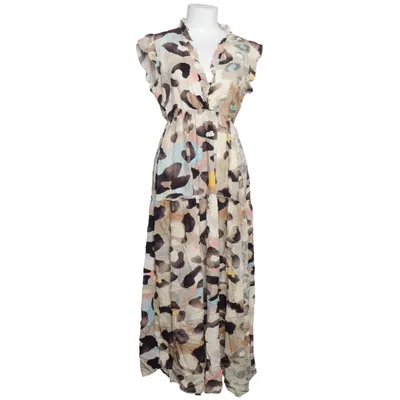 Maxi jurk (Beige, Meerkleurig) van Couture Viscose