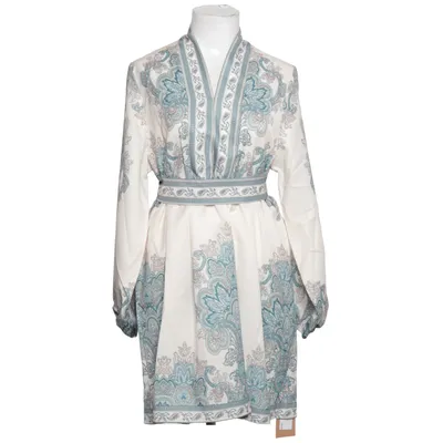 Kjole (Hvid, Blå, Flerfarvet) fra Shein Polyester
