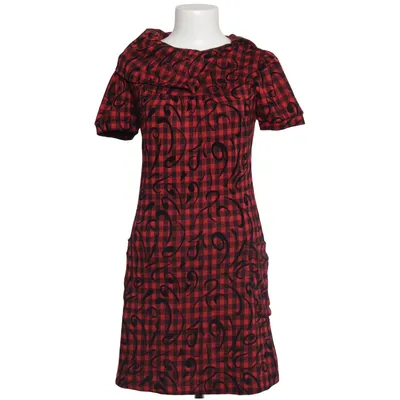 Dress (Red, Black) from Smash Cotton, Elastane, Polyester