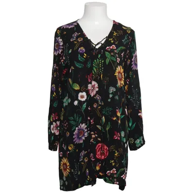Dress (Black, Multicolored) from L.B.C. Viscose
