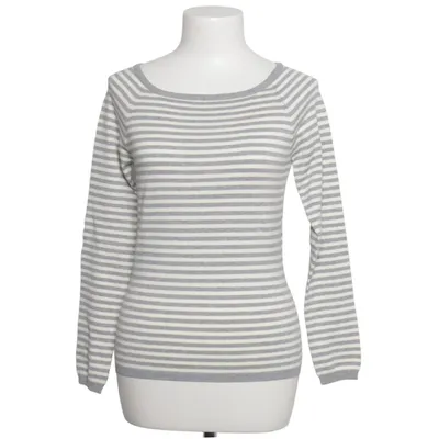 Sweater (Gray, White) from Selection by s.Oliver Cotton, Elastane, Polyamide, Viscose