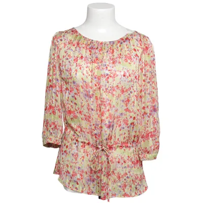 Blouse (Jaune, Multicolore) de Claudia Sträter Fibre métallique, Polyester