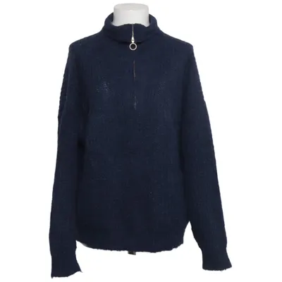 Sweater (Blue) from Lanius Alpaca wool, Polyamide