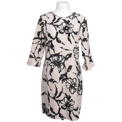 Dress (Beige, Black, White) from Miss Miss Elastane, Polyester