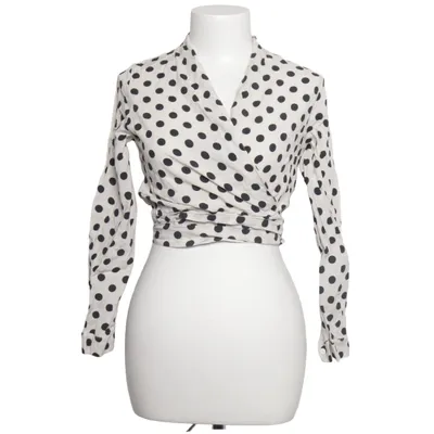 Omlottblus (Vit, Svart) från Heritage Viskos