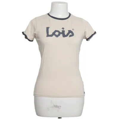 T-shirt (Beige, Bleu) de Lois Jeans Coton, Élasthane