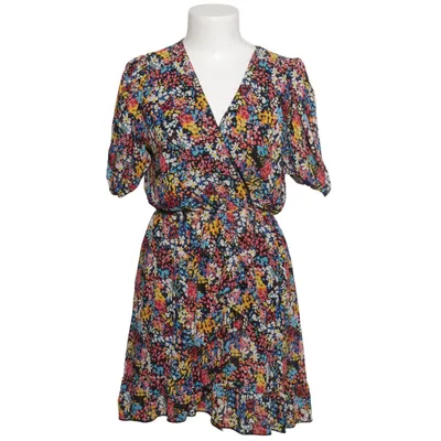 Omlottklänning (Svart, Flerfärgad) från Papillonne Polyester