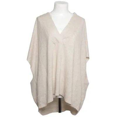 Poncho (Beige) van Not Shy Kasjmier, Linnen