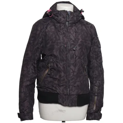 Skijakke (Grå, Pink, Flerfarvet) fra Falcon Polyamid, Polyester