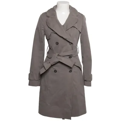 Trench coat (Gray) from AllSaints Spitalfields Cotton, Polyamide, Viscose