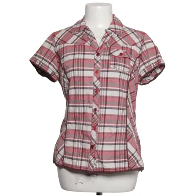 Short sleeve shirt (Red, White, Brown) from Cecil Cotton, Elastane