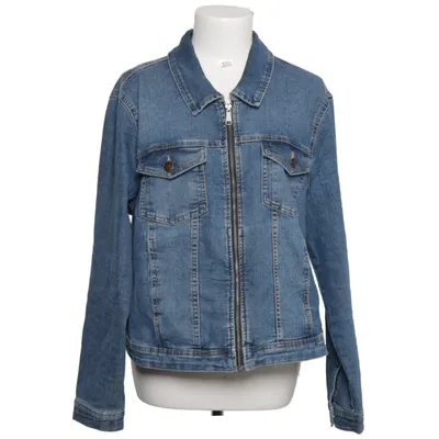 Denimjakke (Blå) fra ONLY Carmakoma Bomuld, Elastan, Polyester
