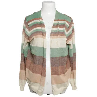 Cardigan (Green, Brown, Beige) from Encuentro Metallic fiber, Polyester