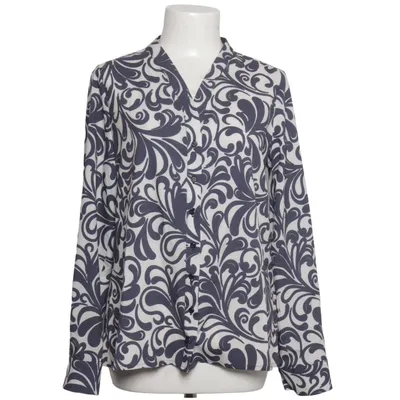 Blouse (Bleu, Blanc) de Nife Élasthane, Polyester