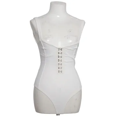 Body (Weiß) von Forever 21 Baumwolle, Elasthan, Polyester